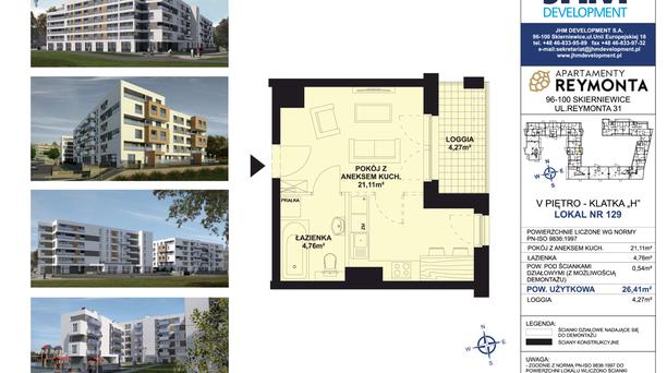 Nowe Mieszkanie Na Sprzedaż 1 Pokój 28m2 Gethomepl